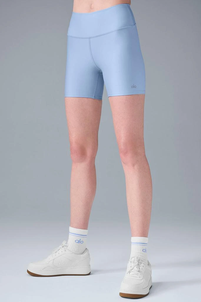 Alo 5" Airlift Energy Short - Seashell Blue 3