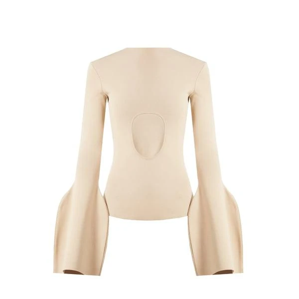 A.W.A.K.E. Mode Openwork viscose jumper 1