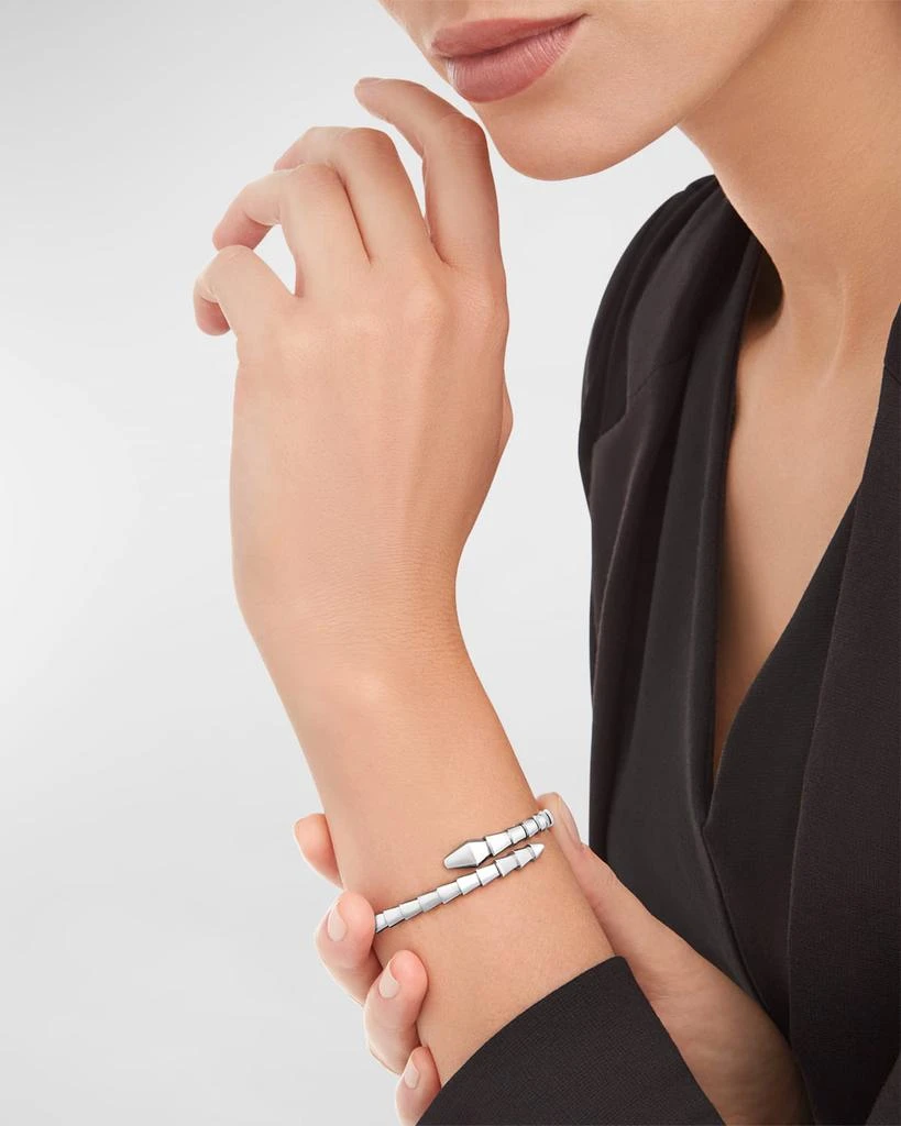 BVLGARI Serpenti Viper 18K White Gold Bracelet 5