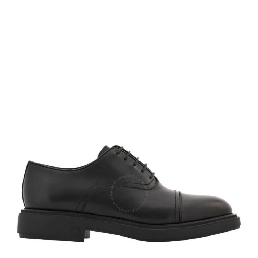 Salvatore Ferragamo Leather Toe Cap Camden Oxfords