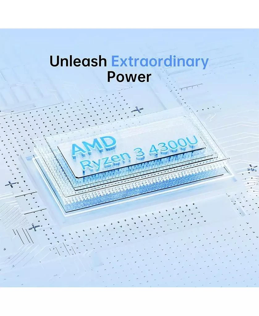 Acemagic AX17 Pro AMD Ryzen 3 4300U 17.3" Laptop,16GB RAM+512GB SSD 2