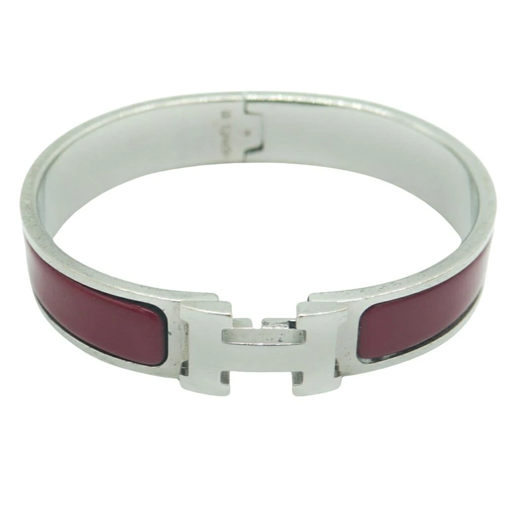 Hermes Clic H Leather Bracelet Jewelry (Pre-Owned) 1