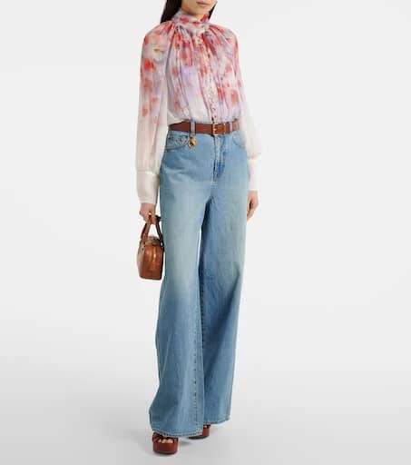 Zimmermann Crush wide-leg jeans 2