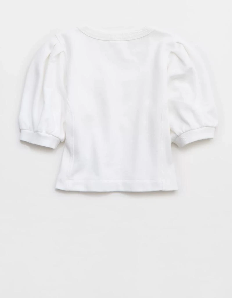 Aerie Aerie Seams Right Short Sleeve Sweatshirt 4