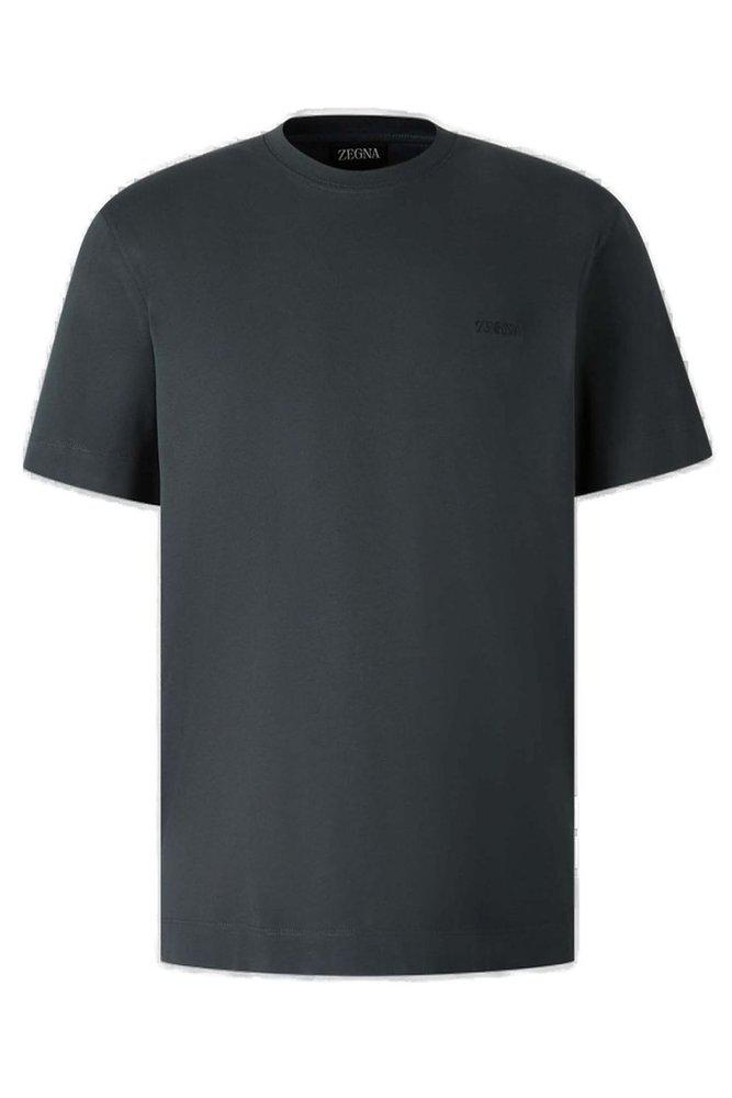 Zegna Zegna Short Sleeve Crewneck T-Shirt
