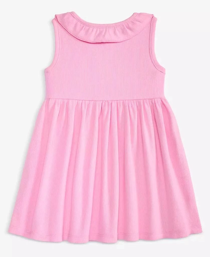 First Impressions Baby Girls
 0M-24M Mix and Match Daisy-Embroidered Ribbed Dress, Macy
s Exclusive 2