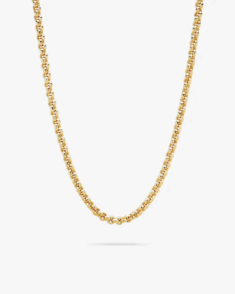 Tom Wood Tom Wood Thick Rolo Chain Necklace