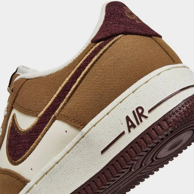 NIKE Big Kids' Nike Air Force 1 LV8 Canvas Casual Shoes 3
