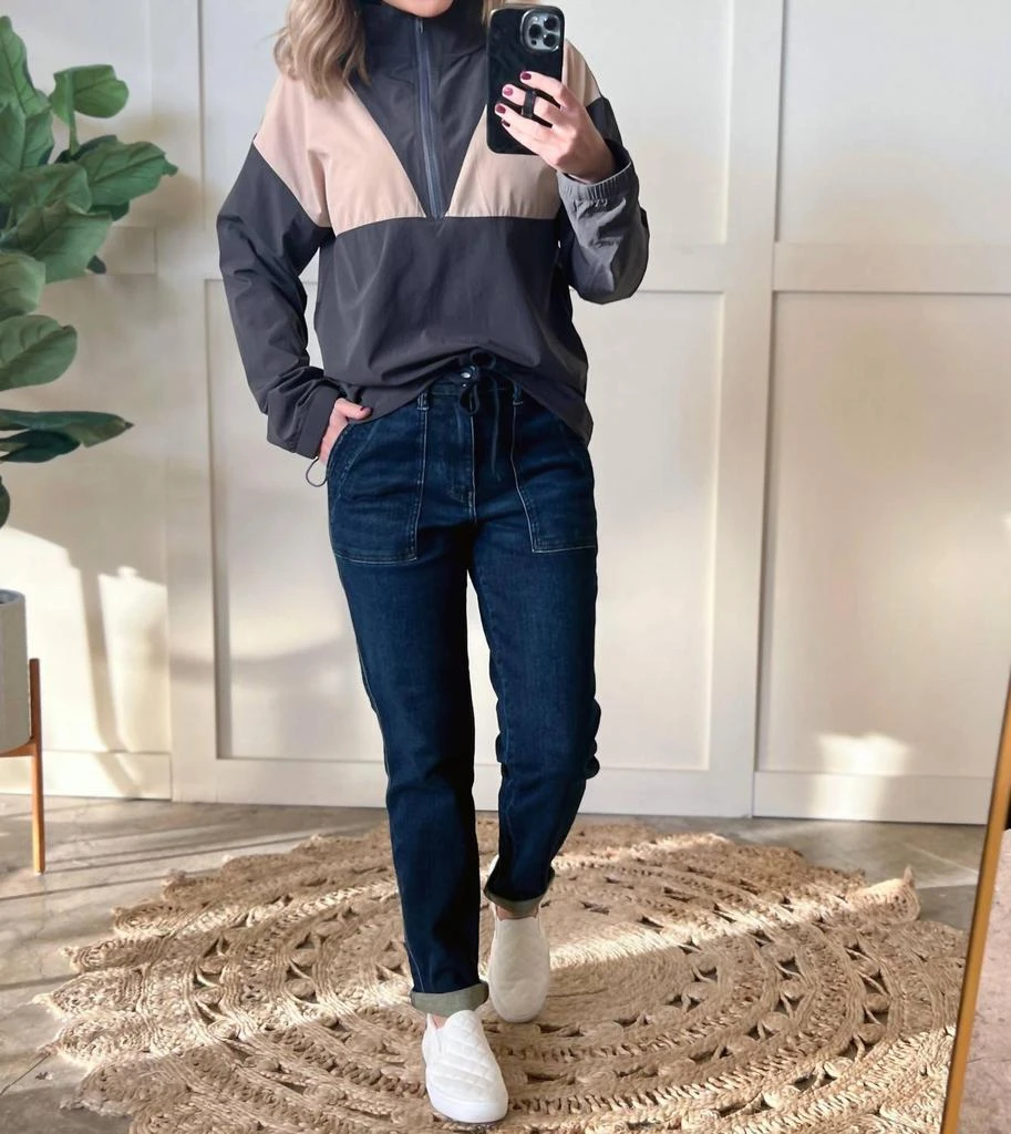 Judy Blue Judy Blue - Denim Cuffed Joggers Jeans 5