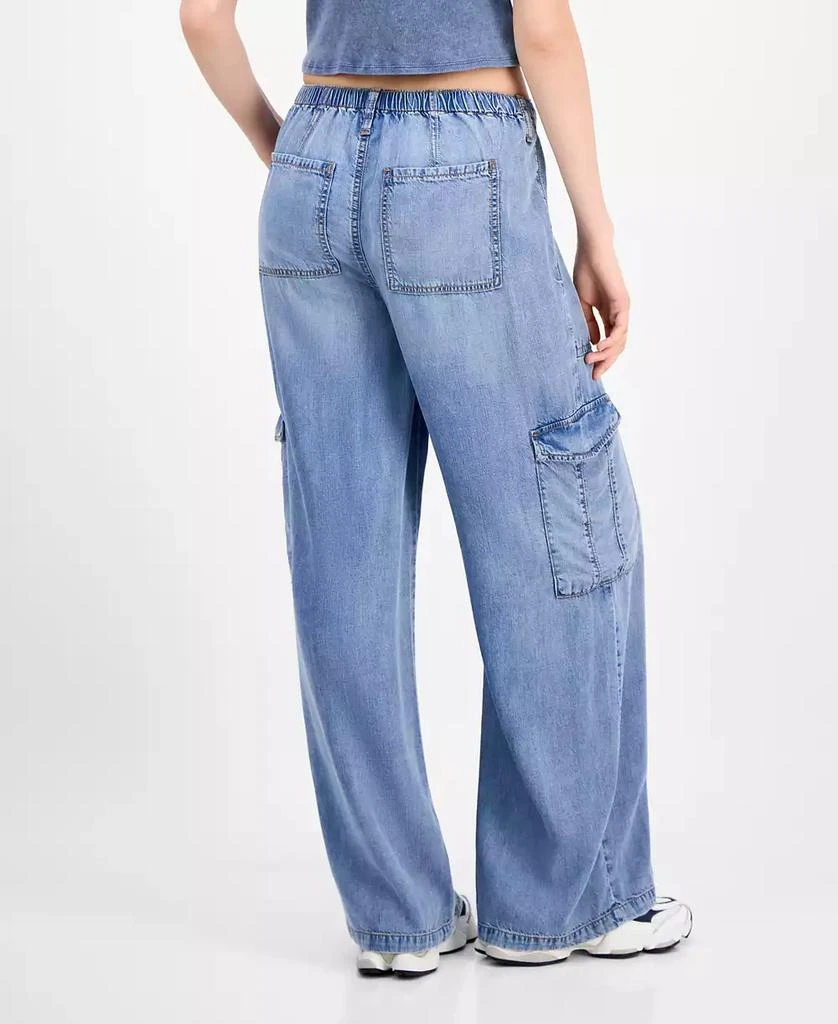 Celebrity Pink Juniors' Pull-On Cargo Jeans 6