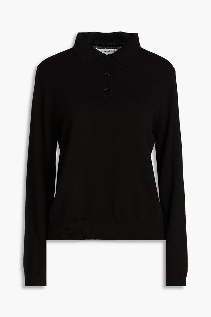 Chinti & Parker Nico wool and cashmere-blend polo sweater