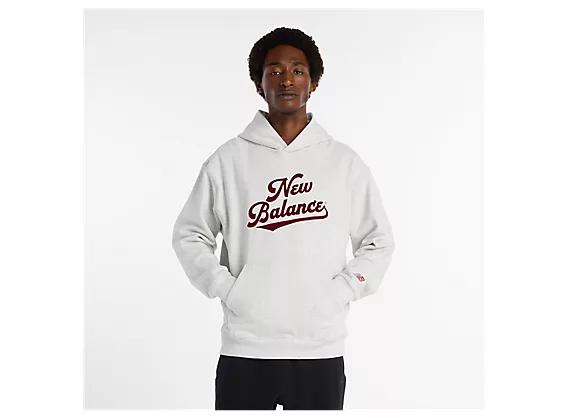 New Balance Men's New Balance Linear Graphic Fleece Hoodie