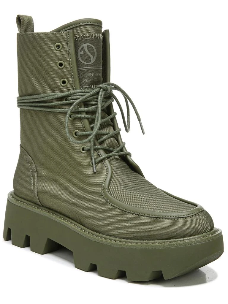 Franco Sarto Margey 2 Womens Padded Insole Lug Sole Mid-Calf Boots 4