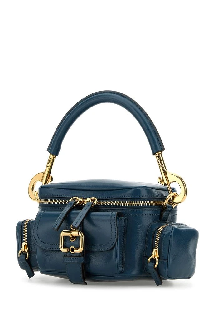 Chloé Petrol blue leather Camera Bag handbag 1