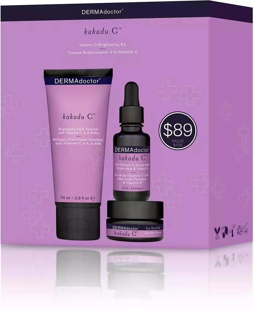 DERMAdoctor 3-Pc. Kakadu C Brightening Set 3