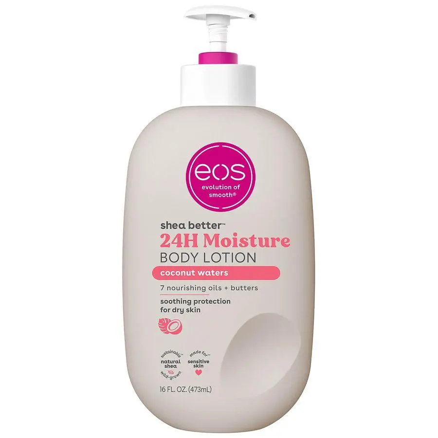 EOS Shea Better 24 Hour Moisture Body Lotion Coconut Waters