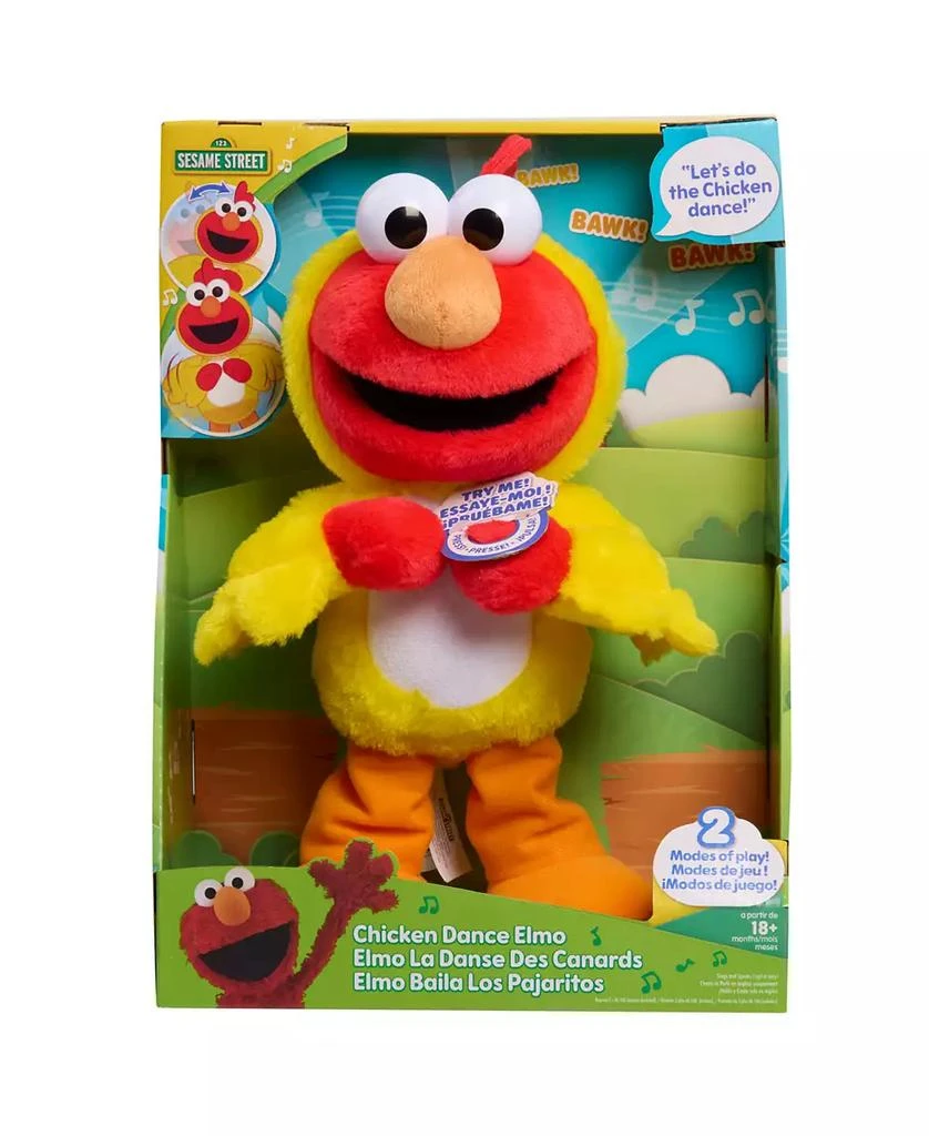 Sesame Street Chicken Dance Elmo Plush 2