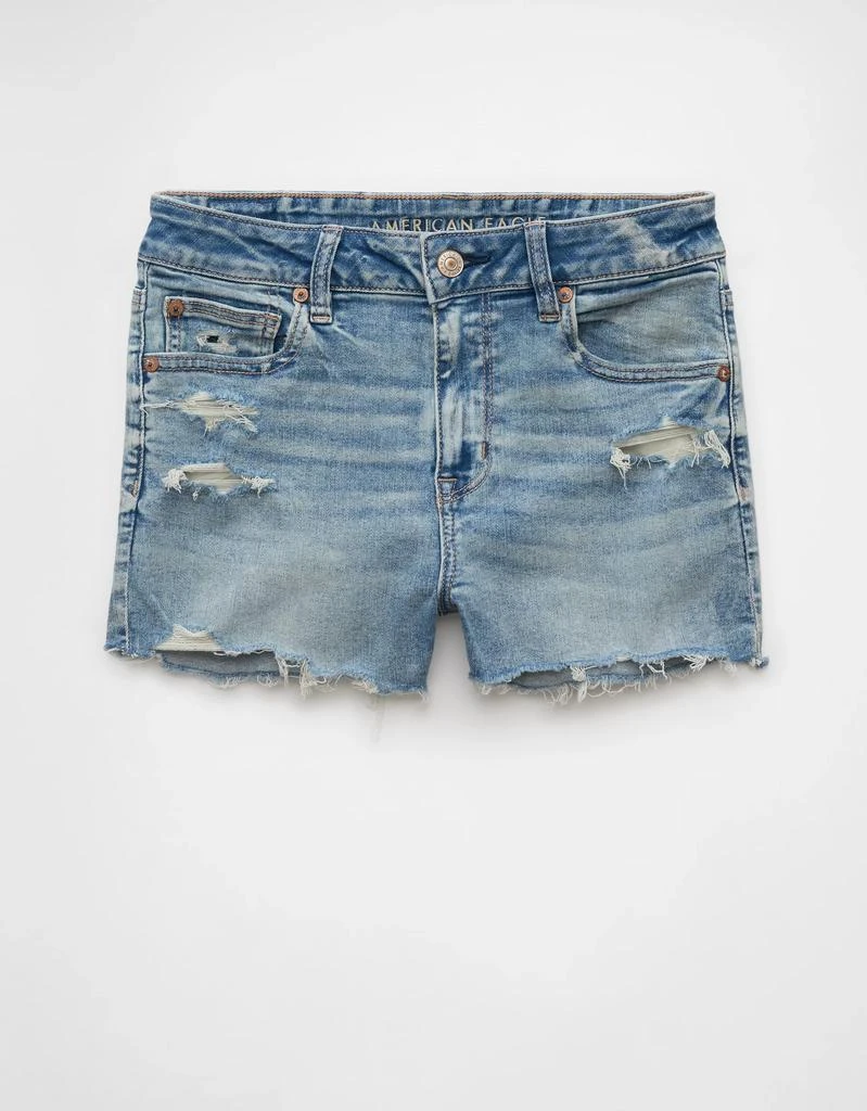 AE AE Next Level Ripped High-Waisted Denim Short Short 3