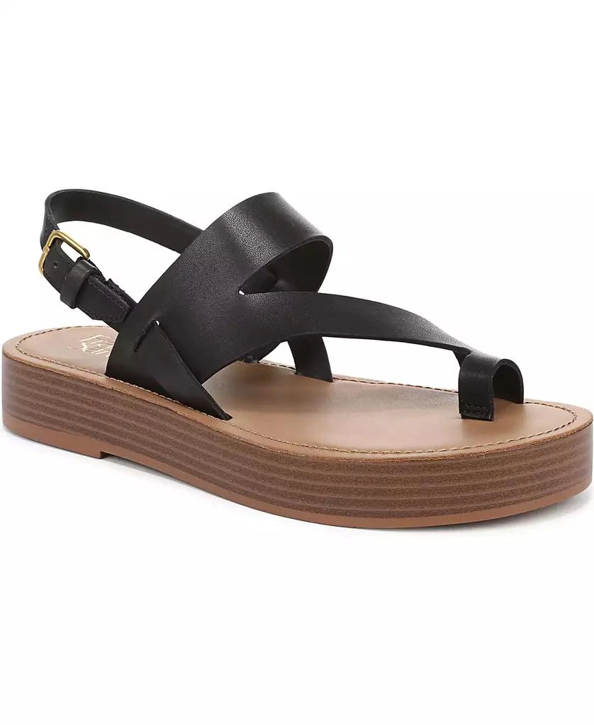 Franco Sarto Women's Shayann Toe Loop Platform Sandals 1