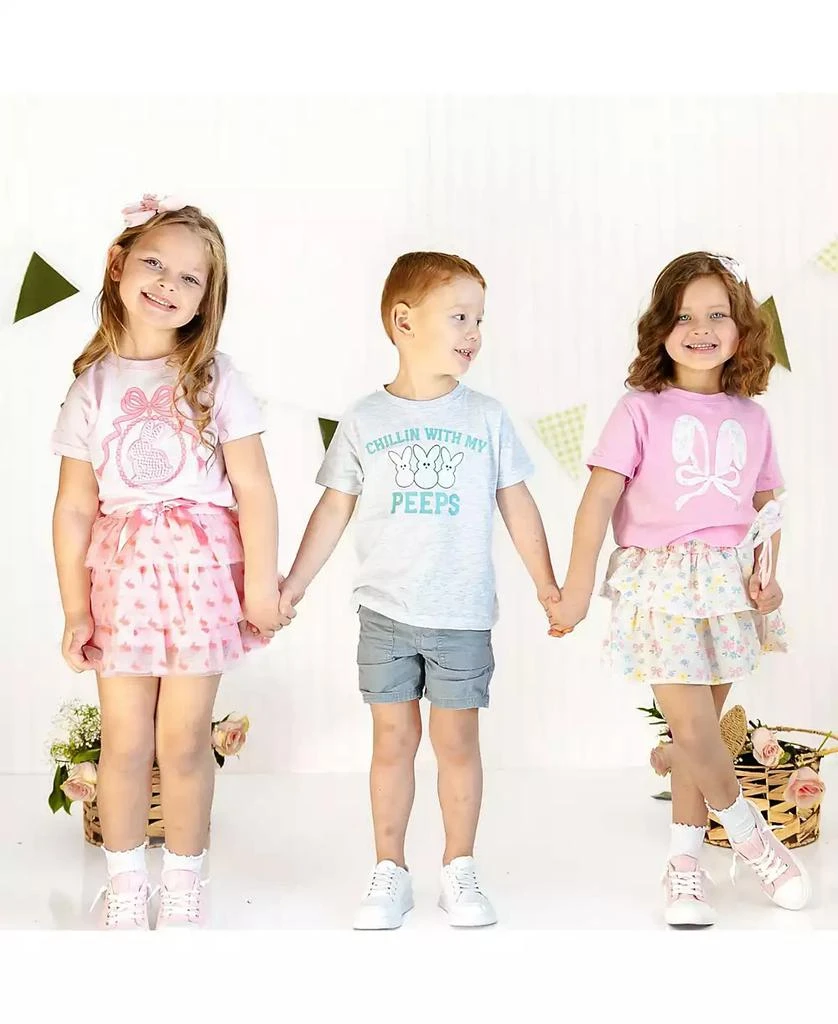 Sweet Wink Big Girls Sweet Floral Skort 4