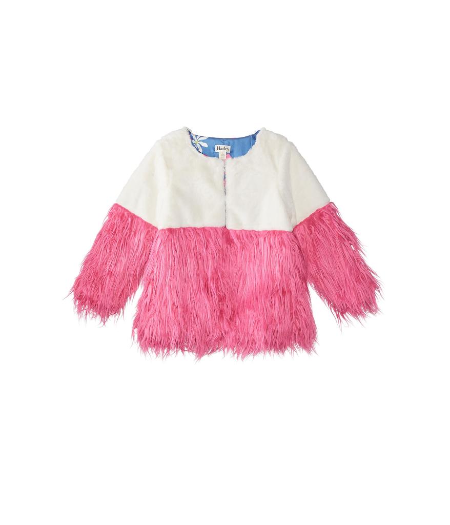 Hatley Kids Sheer Faux Fur Jacket (Toddler/Little Kids/Big Kids)