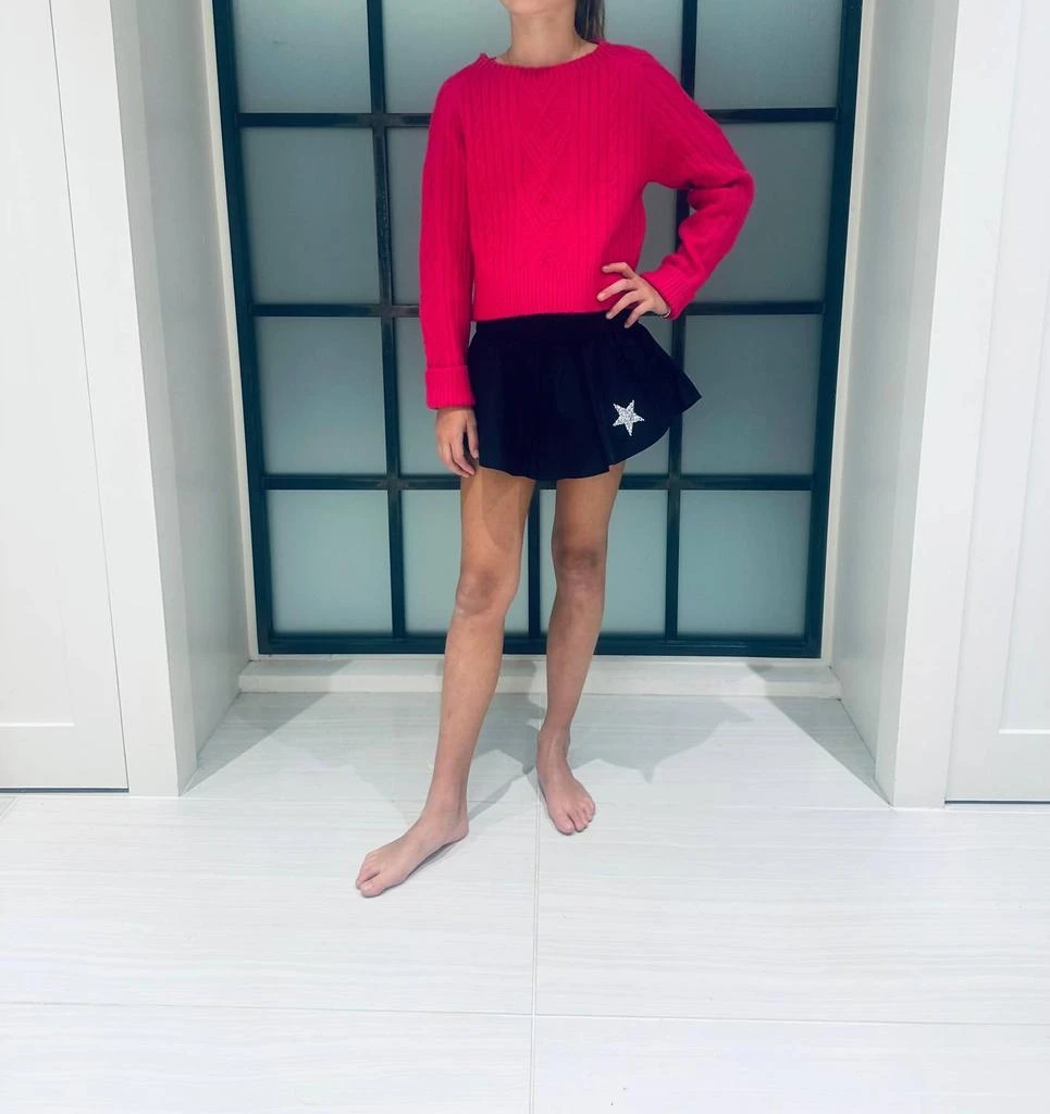 little Olin Little Olin - Braided Knit Sweater