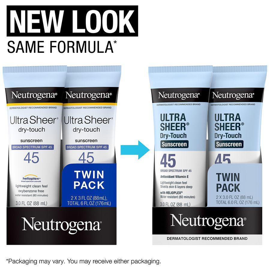 Neutrogena Dry-Touch SPF 45 Sunscreen Lotion