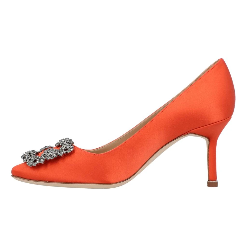Manolo Blahnik Hangisi 070 Pump Orange 6
