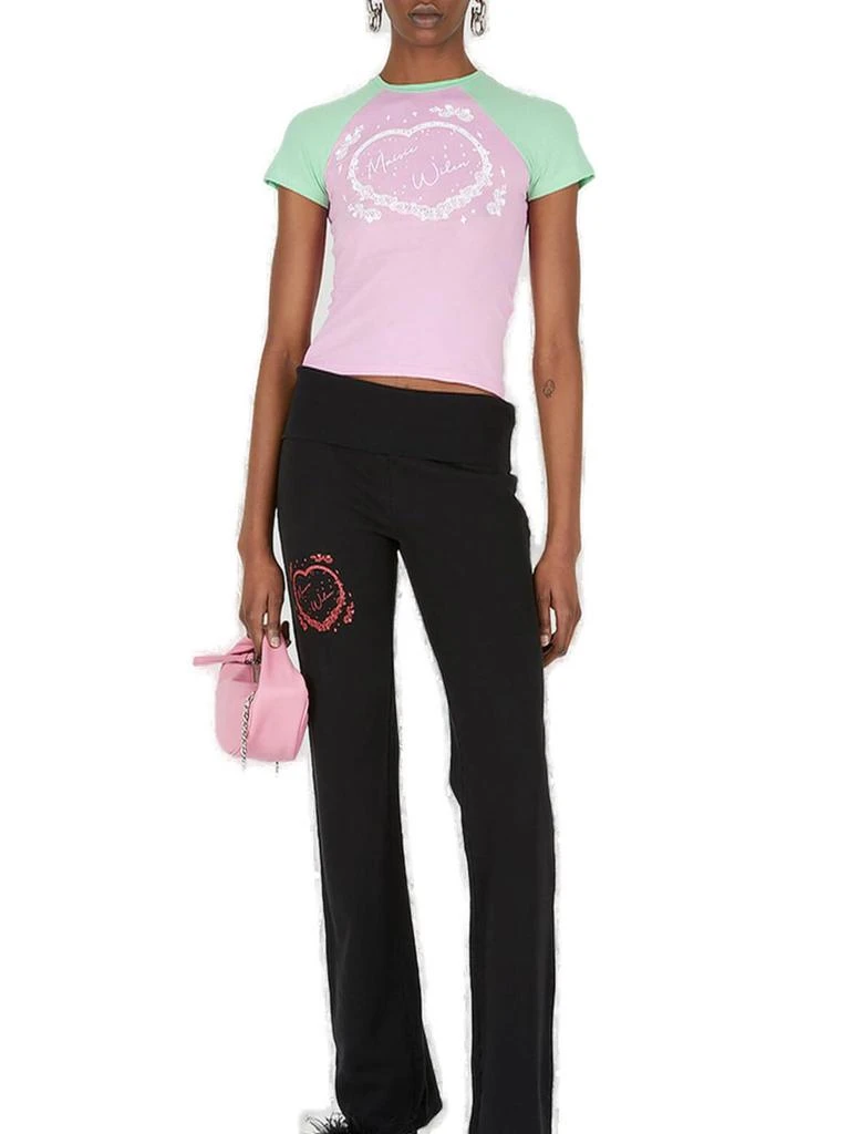 Maisie Wilen Maisie Wilen Pop Logo Printed Straight-Leg Track Pants 4