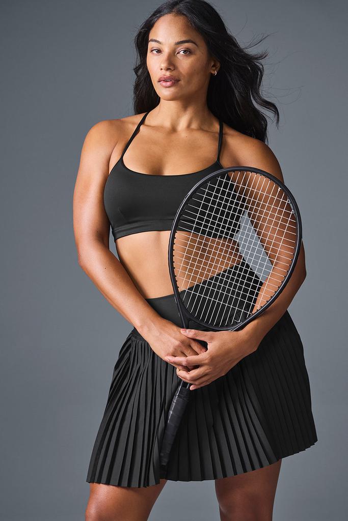 Alo Grand Slam Tennis Skirt - Black - Dresses & Skirts