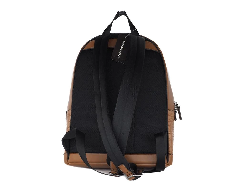 Michael Kors Cooper Men's Croc Embossed Leather Backpack 2