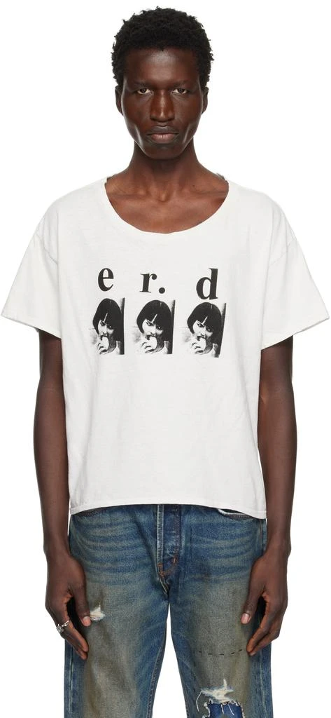 Enfants Riches Deprimes White Louise Eats Sandwich 'E.R.D.' T-shirt 1