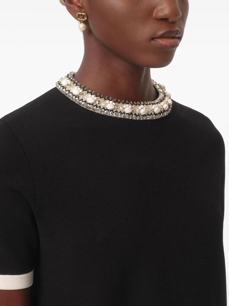 Valentino VALENTINO GARAVANI - Vlogo Earrings With Swarowski Pearls 4