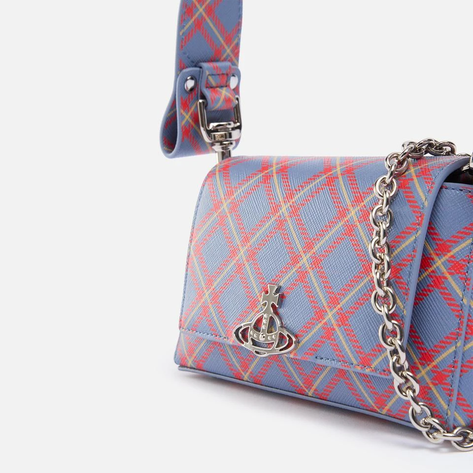 Vivienne Westwood Vivienne Westwood Hazel Saffiano-Effect Small Handbag 4
