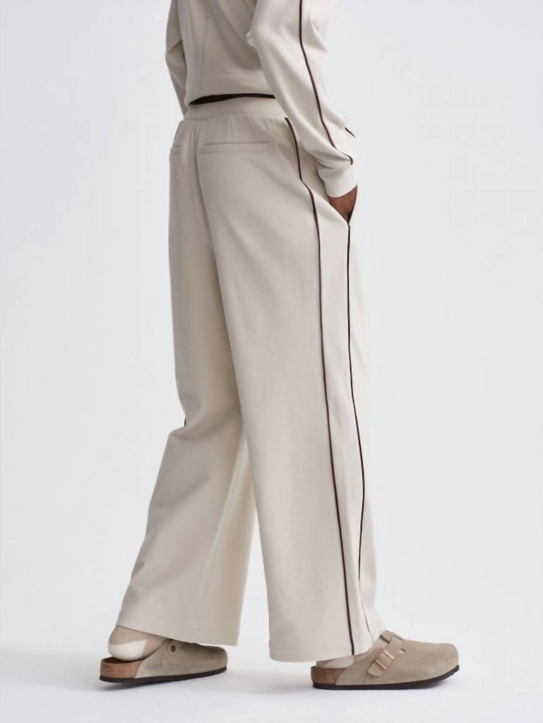 Varley Varley - Brushed Rib Wide Leg Pant