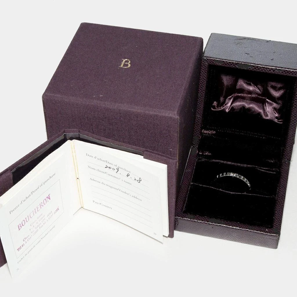 Boucheron Boucheron Platinum Quatre Ring EU 64 5