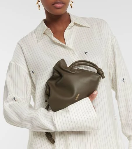 Loewe Flamenco Mini leather clutch 2