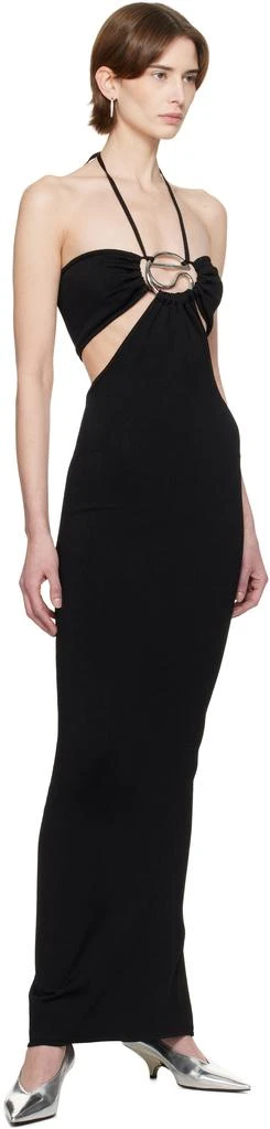 coperni evening dresses Coperni Snap-embellished Spandex Dress – IULOVER
