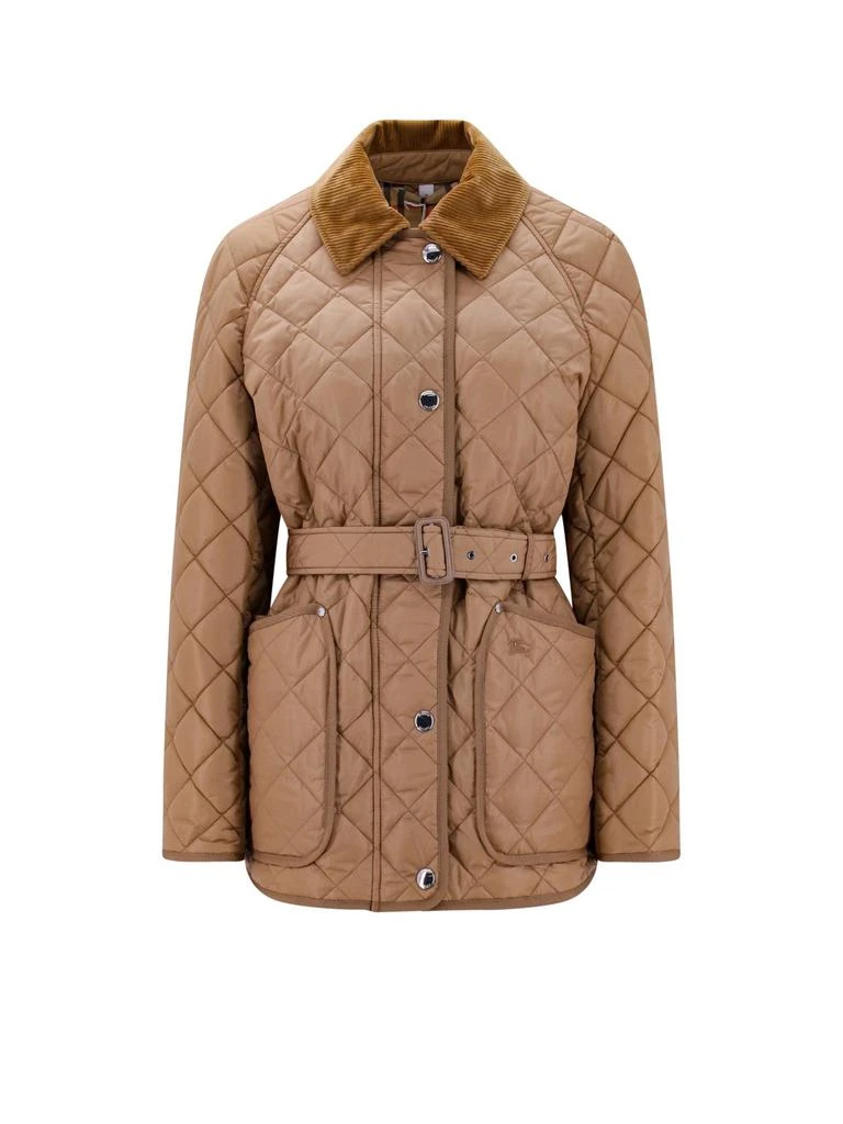 Burberry Burberry Belted Waist Quilted Jacket 1