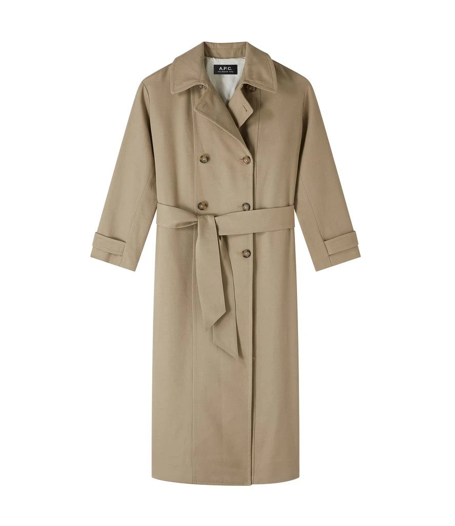 A.P.C. Louise trench coat 2