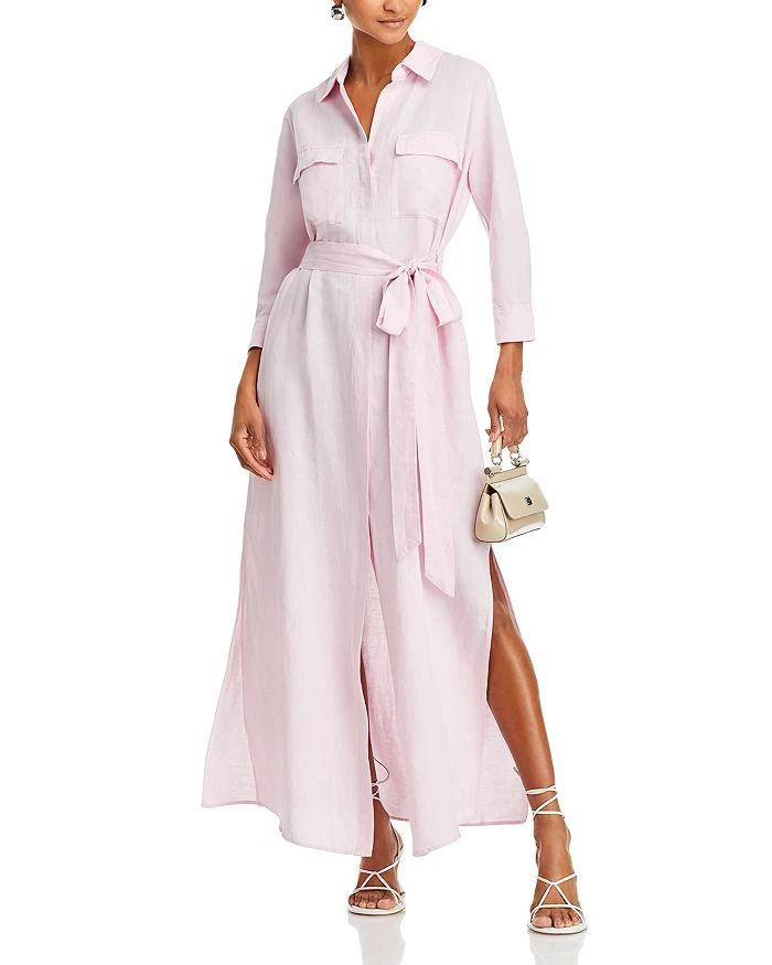 L'Agence Cameron Maxi Shirt Dress 3