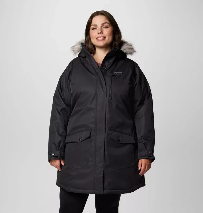 Columbia Columbia Women's Suttle Mountain  Long Insulated Jacket - Plus Size- 1