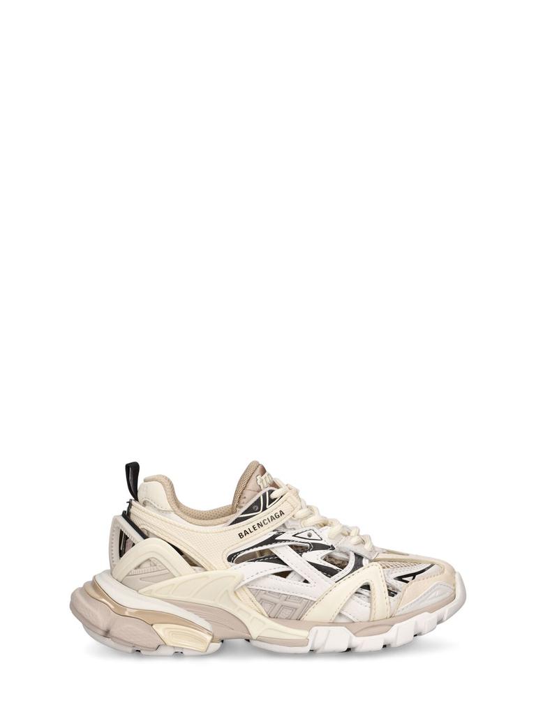 BALENCIAGA Track.2 Mesh & Nylon Lace-up Sneakers