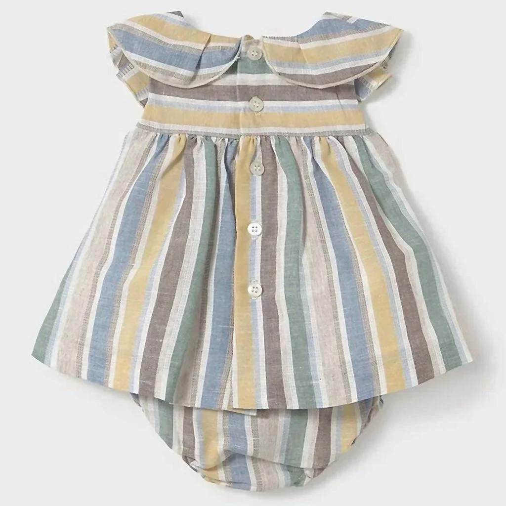 Mayoral Mayoral - Coastal Breeze Striped Dress Set 3