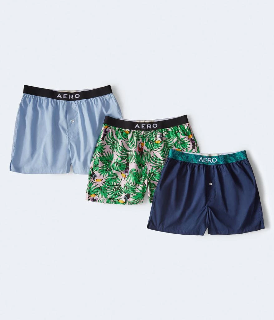 Aeropostale Fashion Woven Boxer 3-Pack 1