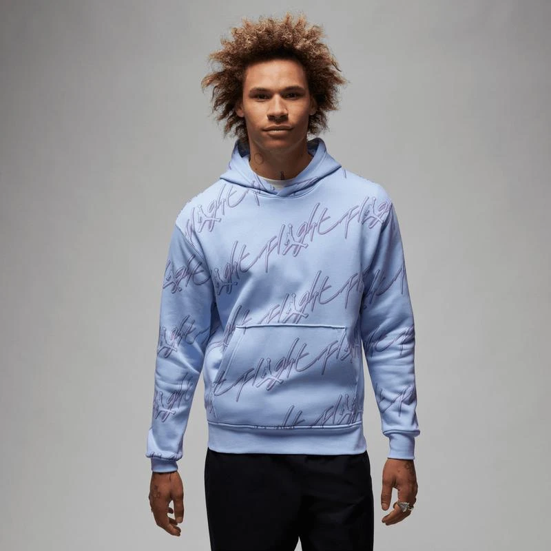 Jordan Jordan Essential AOP Fleece Pullover Hoodie - Men's 1