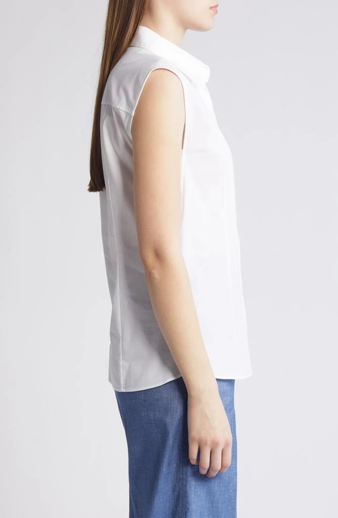 Hugo Boss Banoh Sleeveless Cotton Button-Up Shirt 3