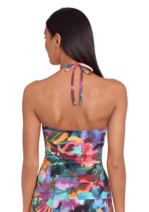 Ralph Lauren Ralph Lauren Halter High Neck Tankini Swim Top 2