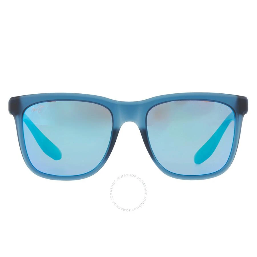 Maui Jim Pehu Blue Hawaii Square Unisex Sunglasses B602-03 55 1