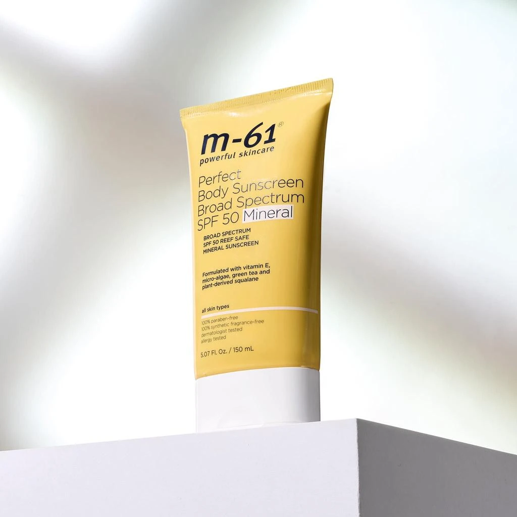 M-61 Perfect Body Sunscreen Broad Spectrum Mineral SPF 50 4